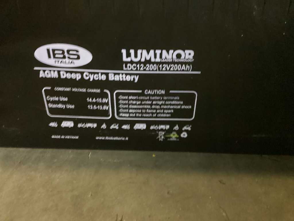 LDC12-200 - Batteria LUMINOR LDC AGM - 12V - 200Ah - [LDC12-200]