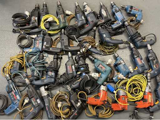   30 perceuses manuelles