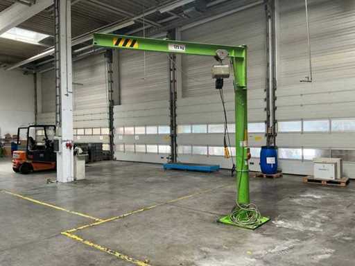 1992 GIS AS columnar jib crane