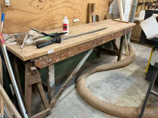 Nostalgische Werkbank