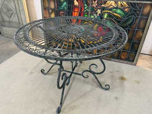 Franse stijl metalen tafel