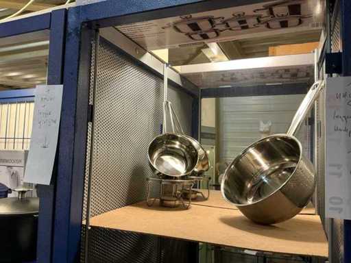 11 piece cooking pot set