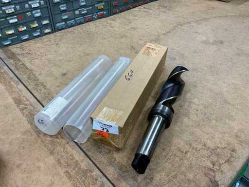 DIN 345 Type N HSS Twist Drill with Morse Taper 65.00 mm