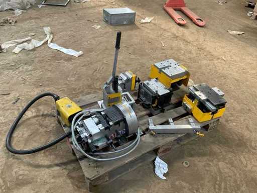 Stations- und Auslösemodule mit mechanischem Aluminiumprofil-Profil