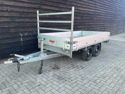 2017 Anssems Plateau Psx 2500 Aanhangwagen
