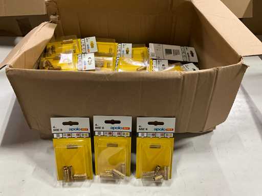 Apolo Mea ME 8 mosiężna wtyczka 4 części (65x)