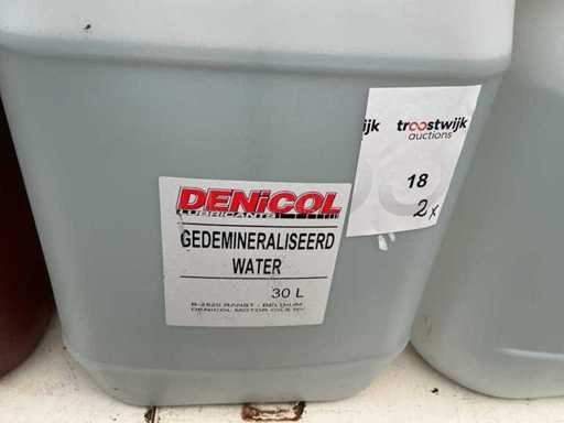 Denicol Kapazität 30 Liter Entmineralisiertes Wasser (2x)