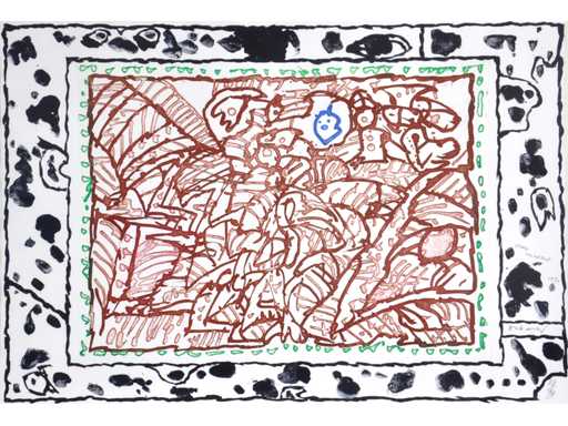 Pierre Alechinsky - Ordre minèral  - ets en aquatint