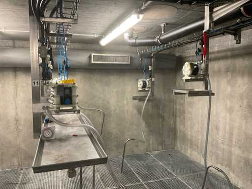 Yamada/Wilden industrielle chemische Luftmembranpumpen (7x)