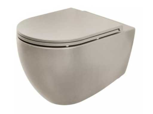 Detremmerie Kameleon Sand mat soft close Toilet