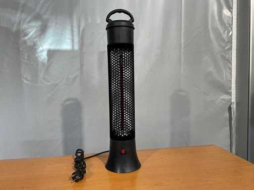 Chauffage de terrasse neuf - 65X 12xm - 1500 W - Noir