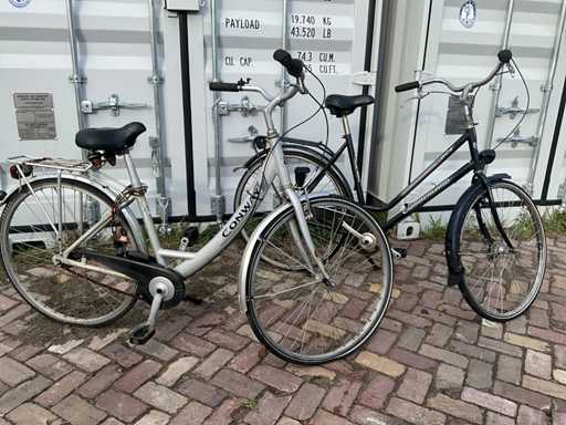 Damesfiets (2x)