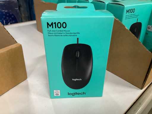 Logitech M100 Muizen (19x)