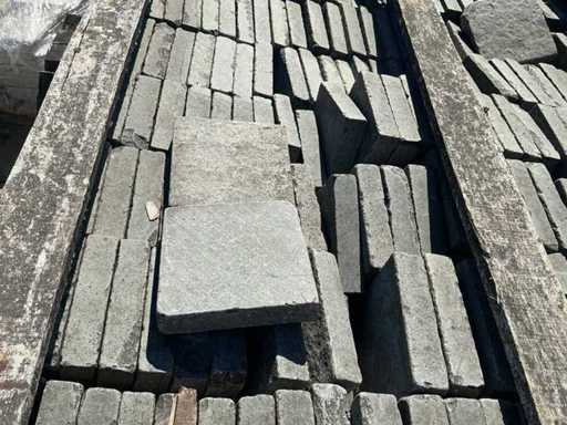 Basalt sirocco 27 m2 Natural stone clinkers