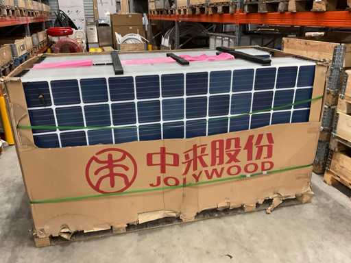 Panneau solaire bifacial verre/verre Jolywood (20x)