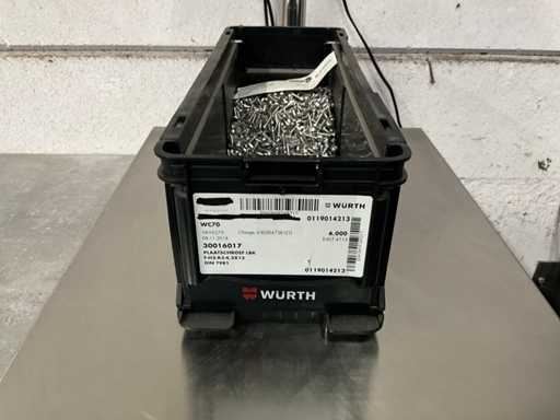 Würth 6.60 kg Place screw LBK 4.2 x 13 in stackable container