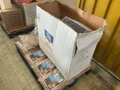 Stock of various accessories for animals