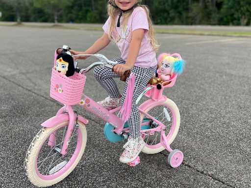 JOYSTAR Kleine Daisy Meisjesfiets 2-7 jaar oud - 16 inch