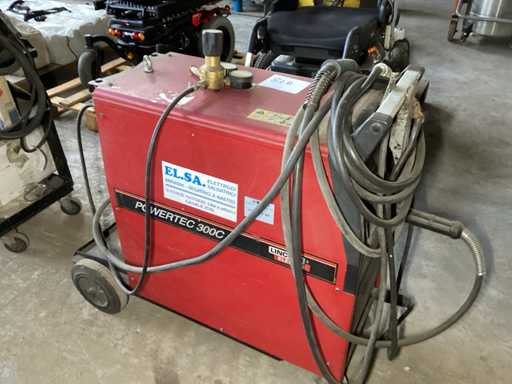 LINCOLN POWERTEC 300 C Saldatrice