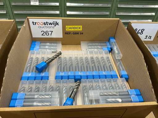 Coupe en carbure massif (45x)