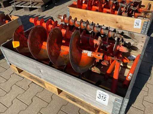 Grondboor (10x)