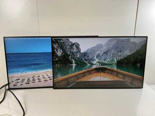 HP (Z27u G3) 27", 2560x1440 (QHD) Monitory IPS (2x)