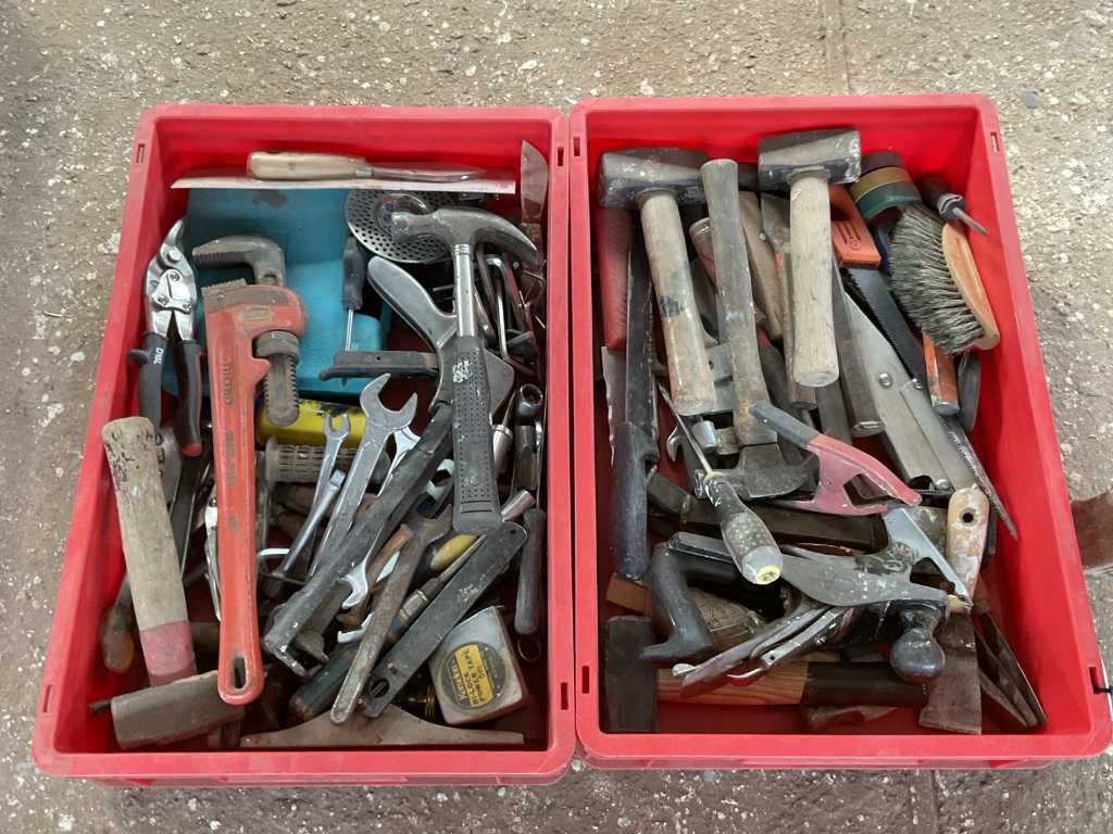 Batch of various hand tools