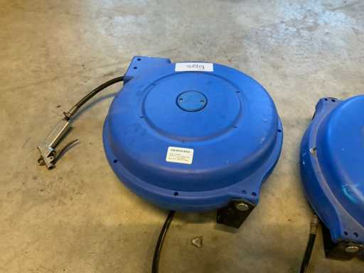 Luftschlauch 20 bar Luftschlauchtrommel mit Spritzpistole (2x)