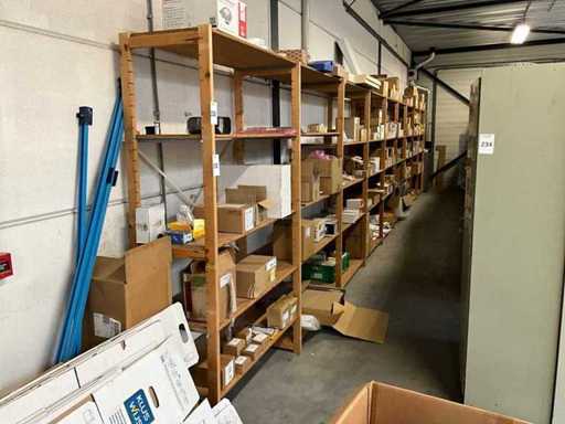 Półki drewniane – 9 sekcji