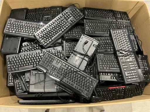 Paletă de diverse tastaturi