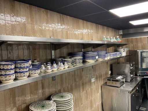 GGM Gastro RVS wandschap (4x)