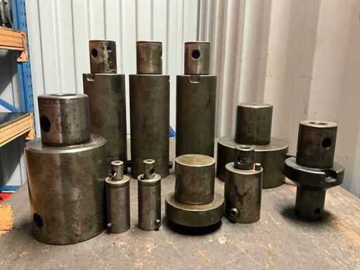 Diverse verlengstukken voor kotterkoppen (10x)