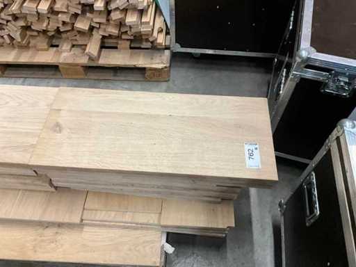 #762# Multiplex Birkoplex with Wild Oak Real Wood Veneer - Mixed Lot of Remnants