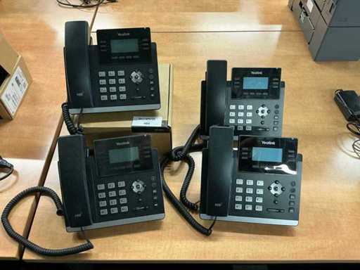 Téléphone voip Yealink SIP-T42U (4x)