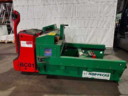 Linde - T20 - Vagoane cu palete electrice cu detașator de baterii