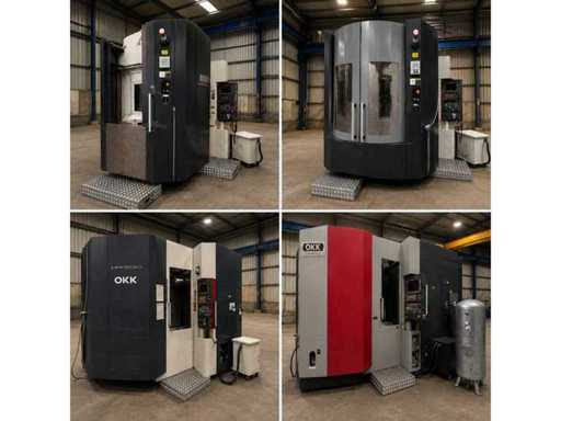 Sale of CNC horizontal machining centers (OKK, ...)