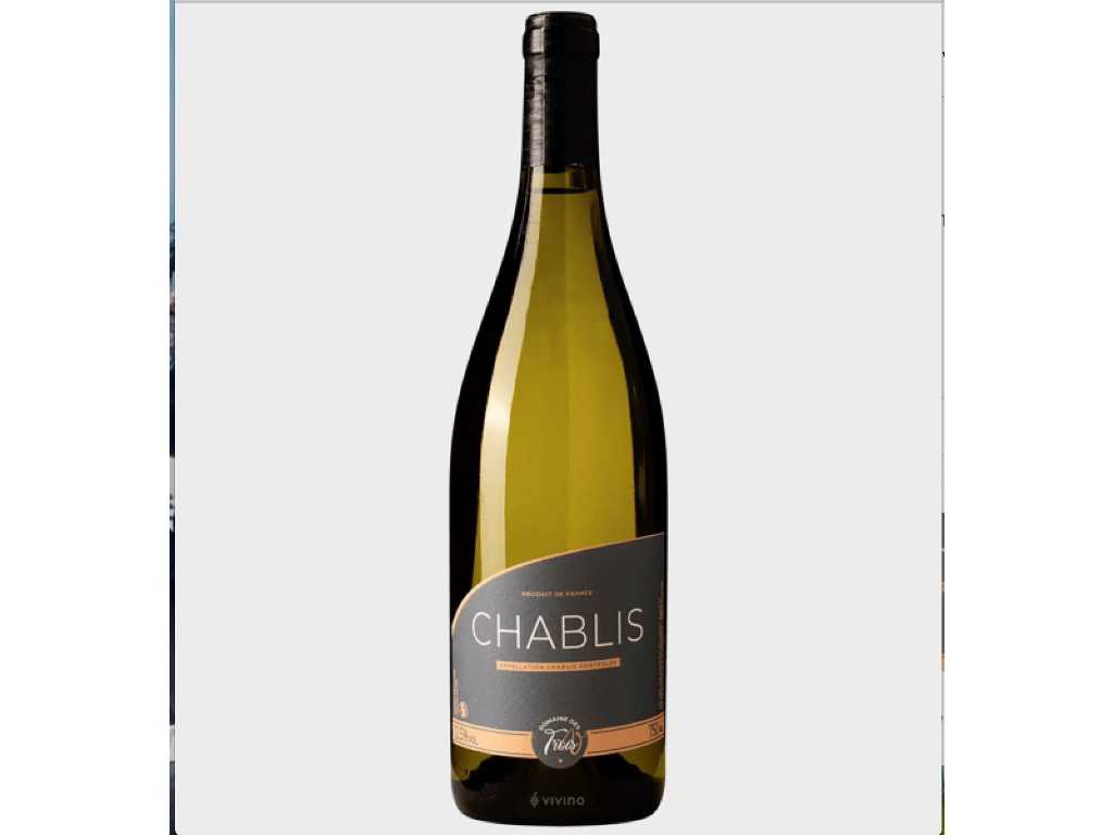 2022 - Chablis Domaine Des Trois V AOP - White wine (300x)