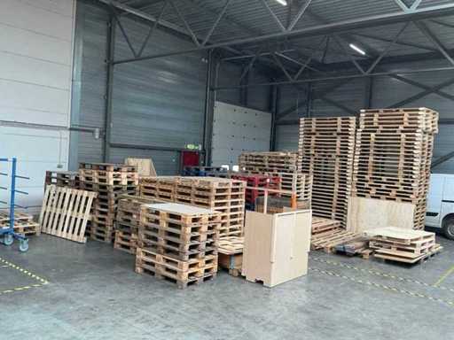 Verschiedene Paletten