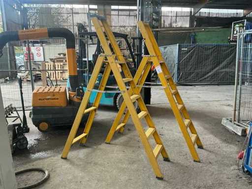 Escabeau Staltor en polyester (2x)