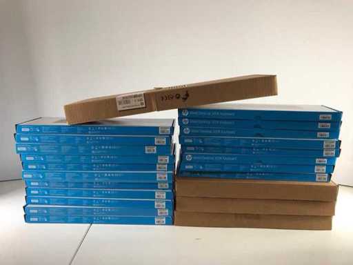 Klawiatury HP & DELL Mix Model (Nowe) - sprawdź opis (23x)