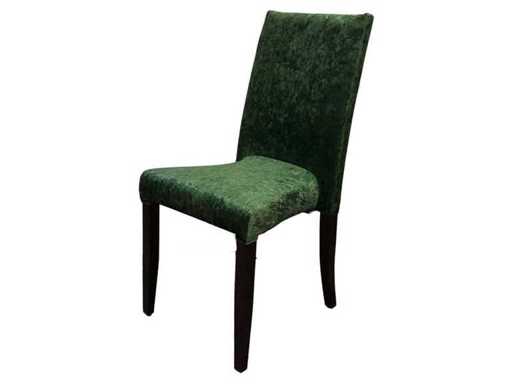 Stuhl Husse (samt grün) (19x)
