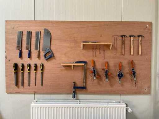 Filled tool case