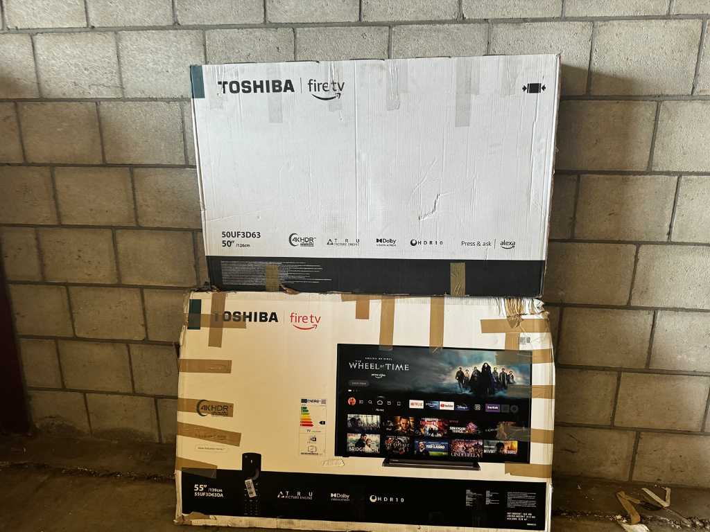 Toshiba - 50 inch - Televisie (2x)