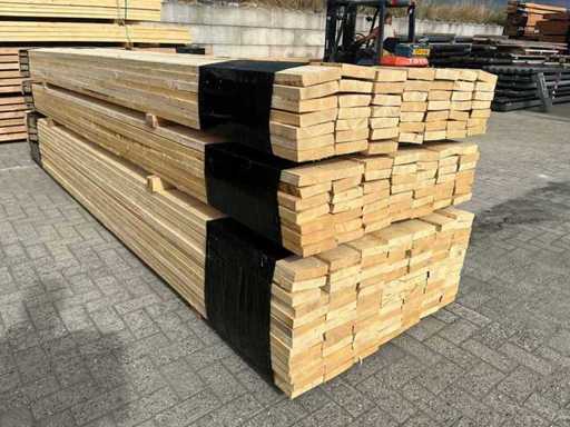 Balkenholz 4500x150mm 49 Stücke 220m1 neu, ungenutzt