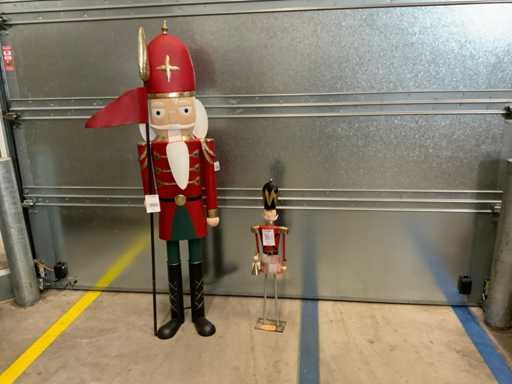 Nutcracker Christmas decoration (2x)