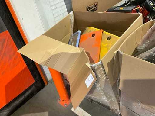 Palette Différentes pièces