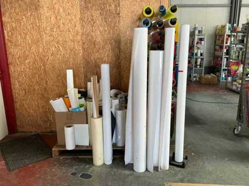 Partij diverse rollen folie