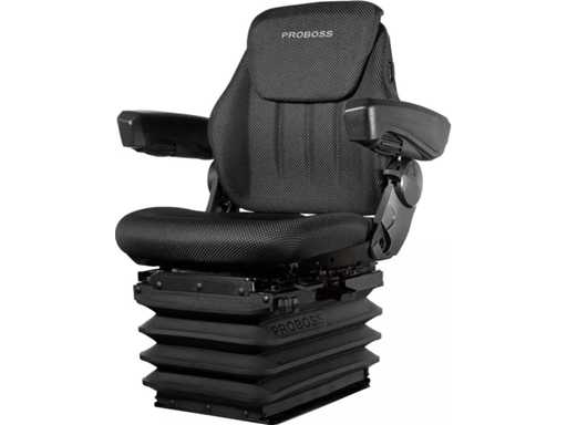 Proboss - AS2480 - Luftgefederter Sitz Federsystem Sitz mit Armlehne