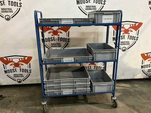 Rack di stoccaggio Fetra Mobil