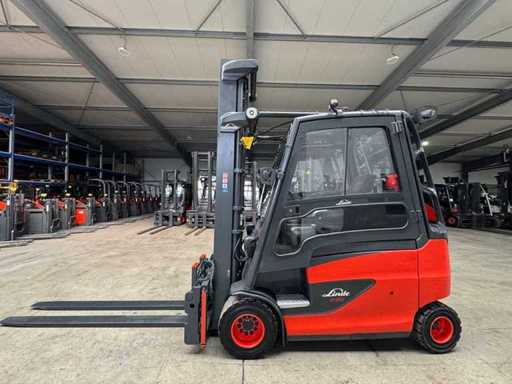 Servicio 2021 + UVV 05/2027 Linde E30HL 3.000kg 3.+4. Horquilla de ajuste de válvulas Carretilla elevadora eléctrica 18.204 horas